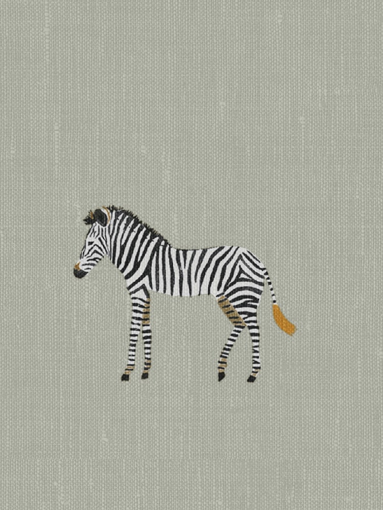 Sophie Allport Natural Zebra Made To Measure 100% Cotton Curtains - Image 9 of 9