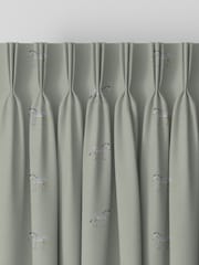 Sophie Allport Grey Zebra Made To Measure 100% Cotton Curtains - Image 5 of 9