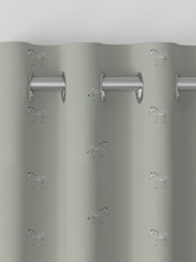 Sophie Allport Grey Zebra Made To Measure 100% Cotton Curtains - Image 7 of 9