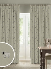 Sophie Allport Natural Sheep Made To Measure Curtains - Image 1 of 9