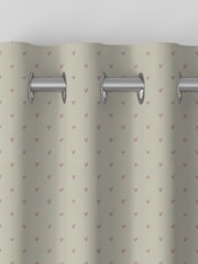 Sophie Allport Natural Hearts Made To Measure 100% Cotton Curtains - Image 7 of 9