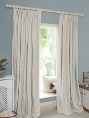Sophie Allport Natural Hearts Made To Measure 100% Cotton Curtains - Image 2 of 9