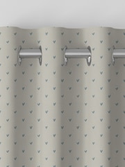 Sophie Allport Natural Hearts Made To Measure 100% Cotton Curtains - Image 7 of 9