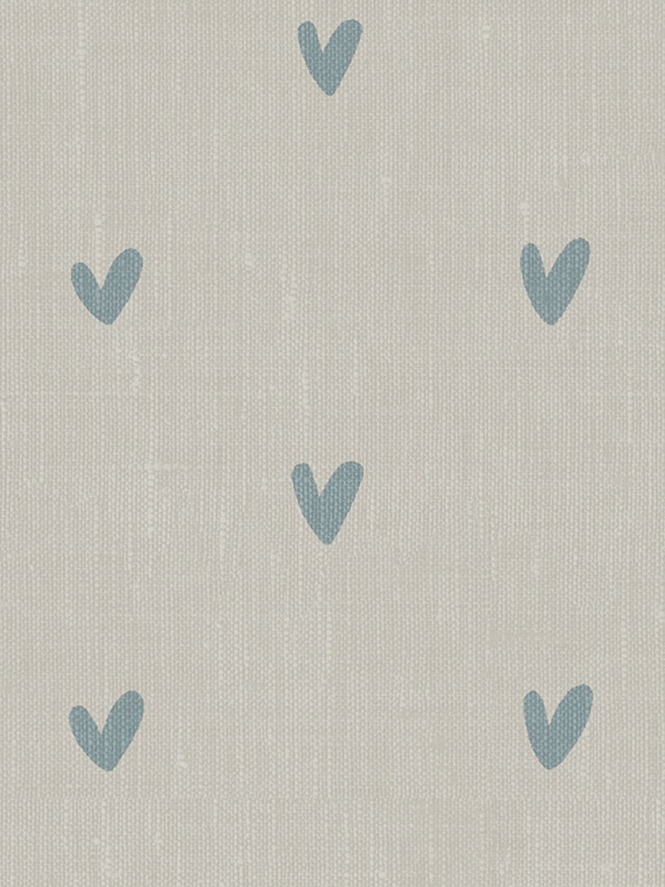 Sophie Allport Natural Hearts Made To Measure 100% Cotton Curtains - Image 9 of 9