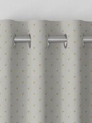 Sophie Allport Natural Hearts Made To Measure 100% Cotton Curtains - Image 7 of 9