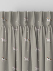 Sophie Allport Natural Unicorn Made To Measure 100% Cotton Curtains - Image 5 of 9