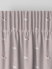 Sophie Allport Pink Unicorn Made To Measure 100% Cotton Curtains - Image 6 of 9
