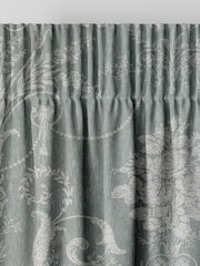 Laura Ashley Grey Josette Woven Made To Measure Curtains - Image 7 of 9