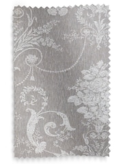 Laura Ashley Steel Grey Josette Woven Made To Measure Curtains - Image 9 of 9