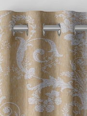 Laura Ashley Gold Josette Woven Made To Measure Curtains - Image 7 of 9
