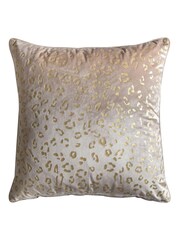 Gallery Home Gold Lila Leopard Print Cushion - Image 2 of 2