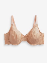 Praline/Nude - Minimiser-Vollschalen-BH, DD+ - Bild 4 von 4
