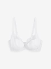 Navy Blue/Pink/White DD+ Non Pad Full Cup Bras 3 Packs - Image 4 of 6