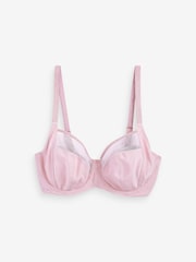 Navy Blue/Pink/White DD+ Non Pad Full Cup Bras 3 Packs - Image 5 of 6