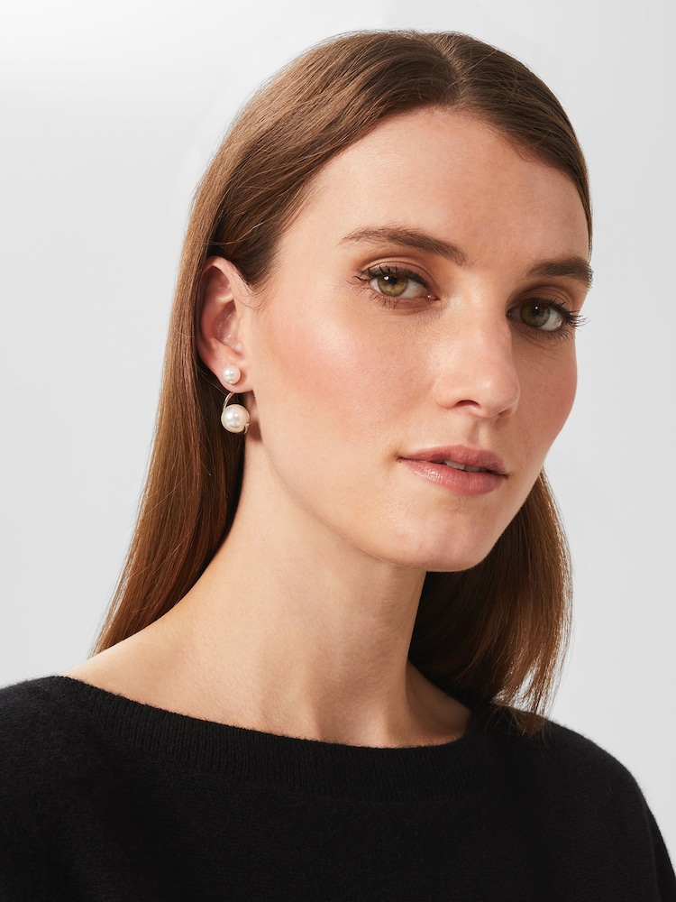Hobbs Silver Tone Robyn Earrings - Image 3 of 3