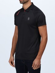 Luke 1977 Thomas Black Polo Shirt - Image 3 of 7