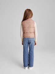 Reiss Pink Elsie Junior Puffer Gilet - Image 5 of 6