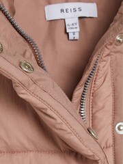 Reiss Pink Elsie Junior Puffer Gilet - Image 6 of 6
