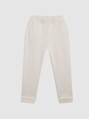 Reiss Dark Ecru Ali Oversized Garment Dye Joggers - Image 2 of 6
