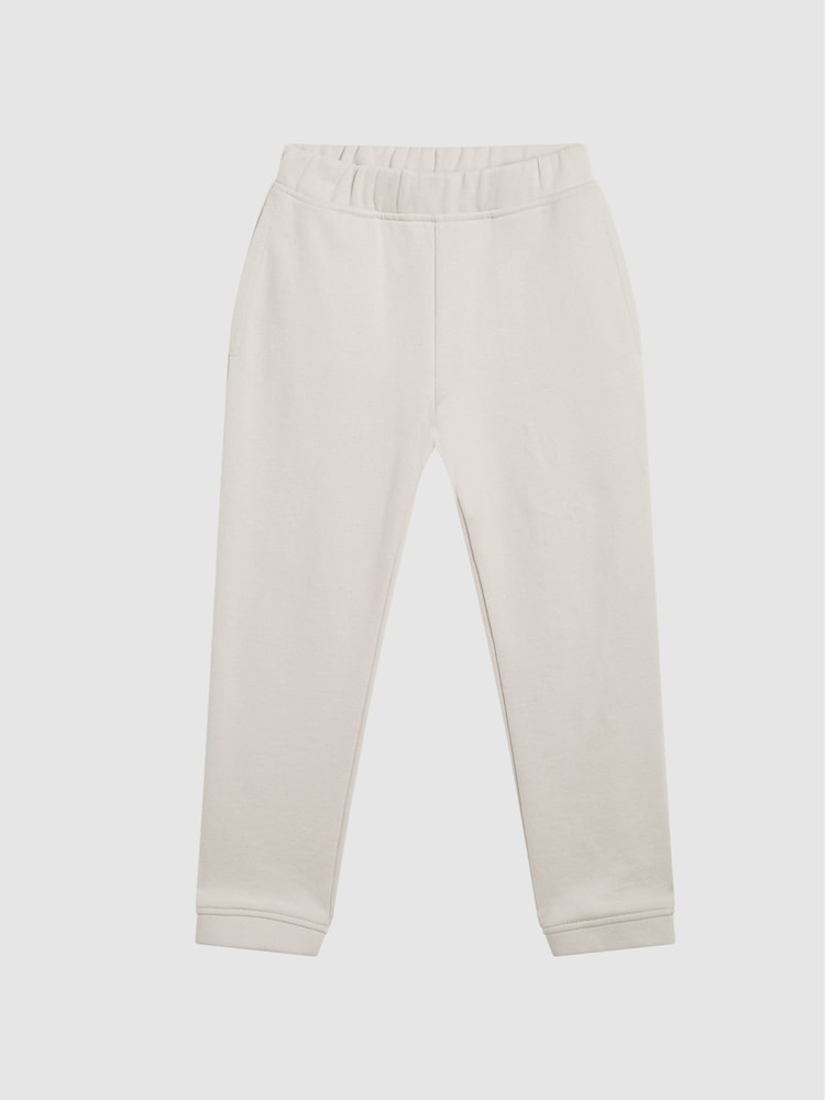 Reiss Dark Ecru Ali Oversized Garment Dye Joggers - Image 2 of 6