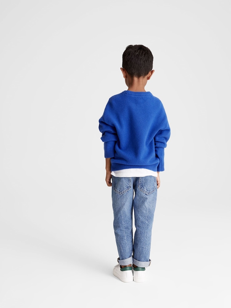 Pull Reiss Parks 100 % laine mérinos à col ras du cou - Image 5 de 5