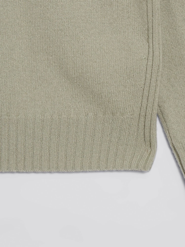 Reiss Sage Bella Jr Wool Cashmere Blend Hoodie - Image 7 of 7