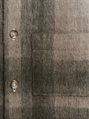 Reiss Sage Bullet Junior Brushed Check Overshirt - Image 6 of 6