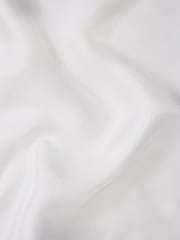 Reiss White Ceremony Plain Silk Pocket Square - Image 5 of 5