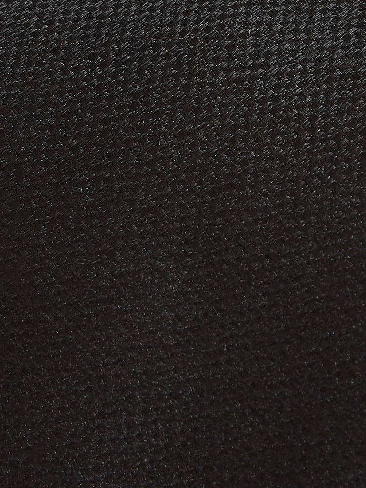 Reiss Black Ceremony Textured Silk Tie - Image 2 of 3