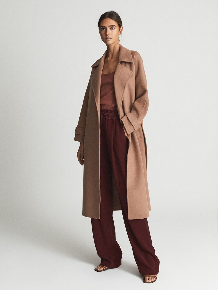 Reiss Rose Felo Belted Blindseam Coat - Image 1 of 6