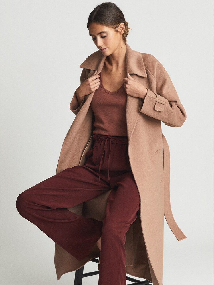 Reiss Rose Felo Belted Blindseam Coat - Image 6 of 6