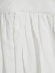 Reiss White Mae Jr Bow Back Dress - Image 5 of 6