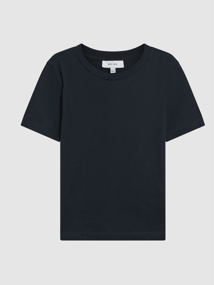 Camiseta con cuello redondo Bless de Reiss - Imagen 2 de 6