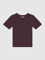Burdeos - Camiseta con cuello redondo Bless de Reiss - Imagen 6 de 6