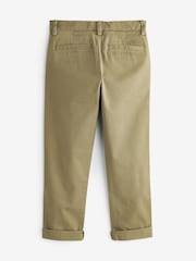 Neutral Regular Fit Next Stretch Chino Trousers (3-17yrs) - Image 3 of 3