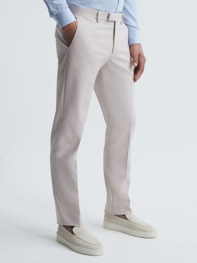 Reiss Stone Eastbury Reg Regular Fit Chinos - Image 1 of 5