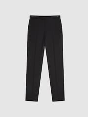 Reiss Black Hope Modern Fit Travel Trousers - Image 2 of 5