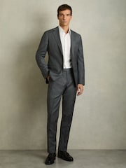 Белый - Приталенная хлопковая рубашка Blend Reiss Kiana - Изображение 5 из 8