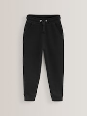 Pink/Grey/Black 3 Pack Soft Jersey Regular Fit Joggers (3-16yrs) - Image 2 of 6