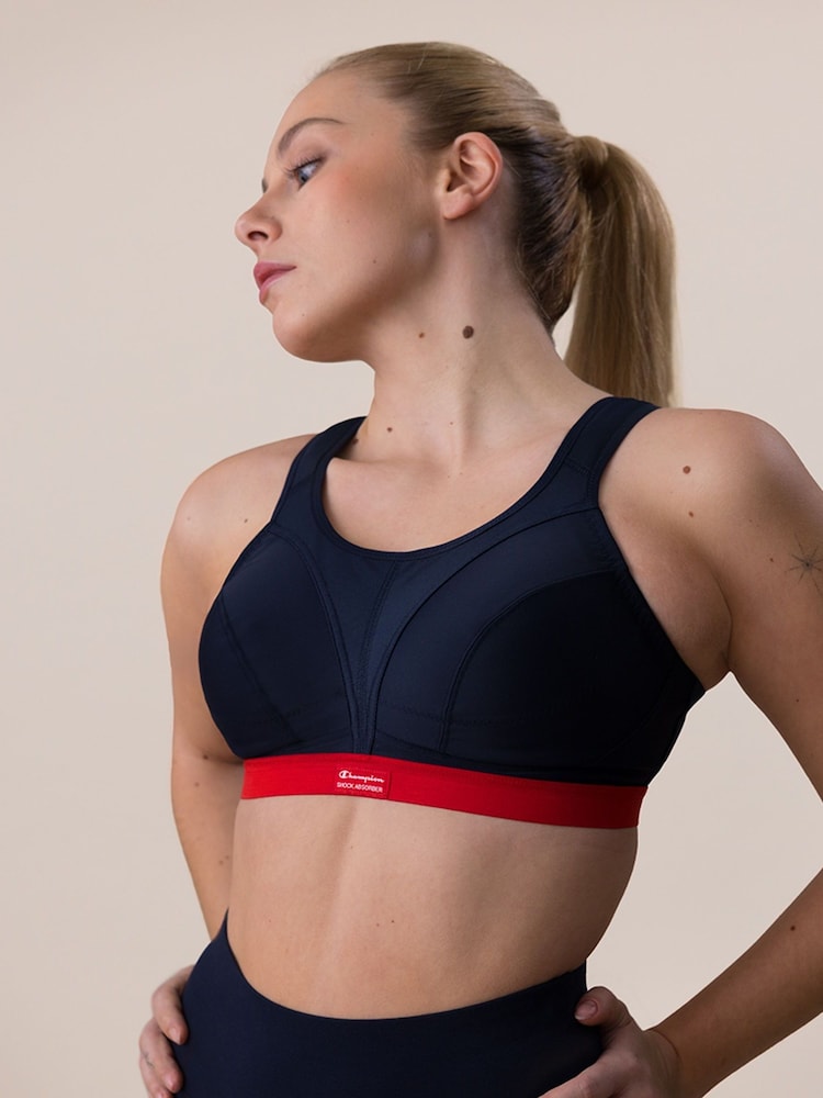 Shock Absorber Navy Active Sports Bra - Image 1 of 5