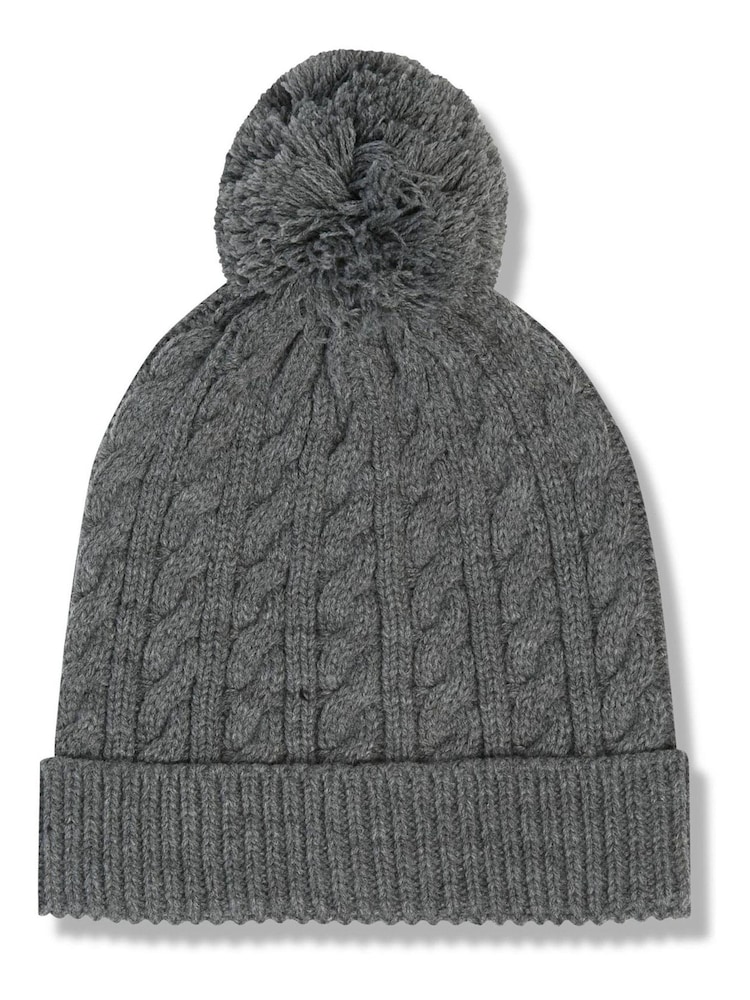M&Co Cable Knit Beanie Hat - Image 1 of 1