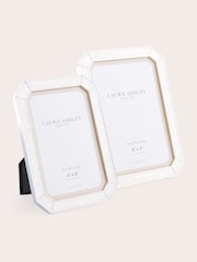 Laura Ashley Silver Wren Silver Plated With Pearl Glitter Picture Frame - Image 2 of 5