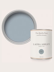Laura Ashley Chalk Blue Exterior Eggshell Paint - Image 4 of 5