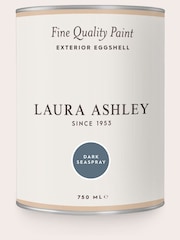 Laura Ashley Dark Seaspray Blue Exterior Eggshell Paint - Image 3 of 5