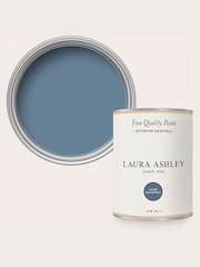 Laura Ashley Dark Seaspray Blue Exterior Eggshell Paint - Image 4 of 5