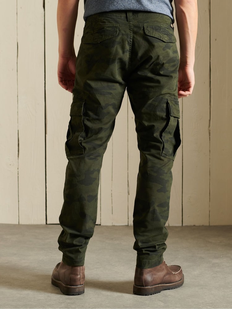 Superdry Camouflage Core Cargo Utility Trousers - Image 2 of 6
