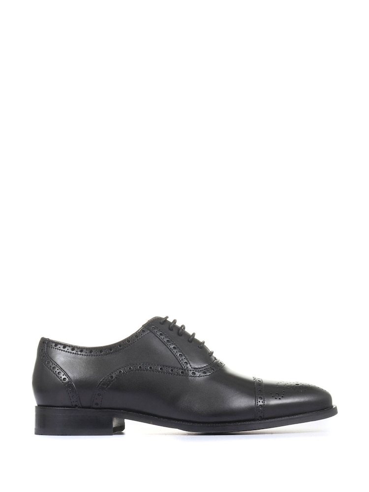 črna - Usnjeni brogue čevlji Jones Bootmaker Maynard Oxford - Slika 1 iz 5 črna - Usnjeni brogue čevlji Jones Bootmaker Maynard Oxford - Slika 1 iz 5