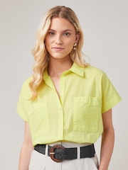 Yellow Short Sleeve Shirt - Image 1 of 5