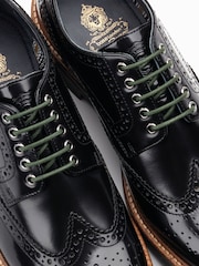 Base London Woburn Lace Up Brogue Shoes - Image 6 of 6