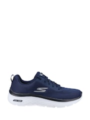Skechers Blue GOwalk Hyper Burst Womens Shoes - Image 1 of 4